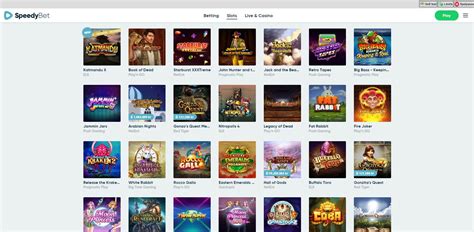 Speedybet Casino Review .